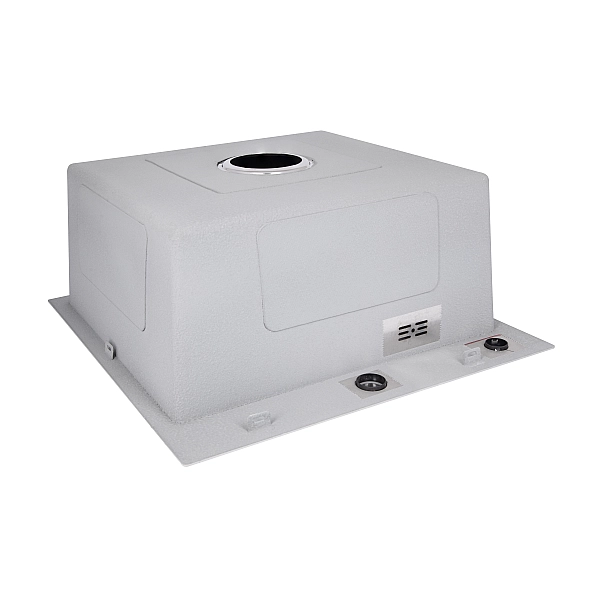 Lidz Handmade H5050H Мийка для кухні інтегрована Decor Honeycomb 2,5/0,5 мм LDH5050DEC48365 - Фото - 5