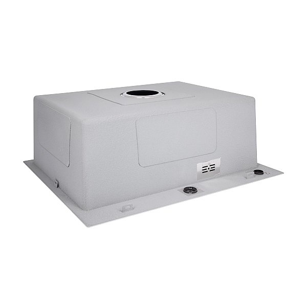 Lidz Handmade H6050H Мойка для кухни интегрированная Decor Honeycomb 2,5/0,5 мм LDH6050DEC48370 - Фото - 5