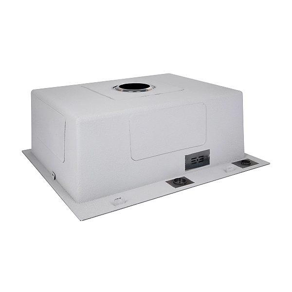 Lidz Handmade H6050HB Мойка для кухни интегрированная Decor Black PVD Honeycomb 2,5/0,5 мм LDH6050BDECPVD48371 - Фото - 5