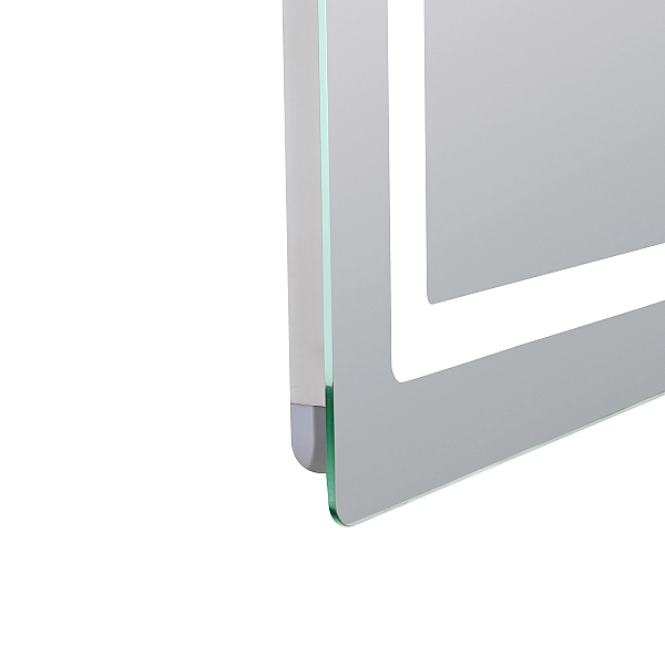 Зеркало Lidz Kubis (KU2) 700х800 с LED-подсветкой Touch, с антизапотеванием, с диммером, рег. яркости LD78LF904708048447 - Фото - 6