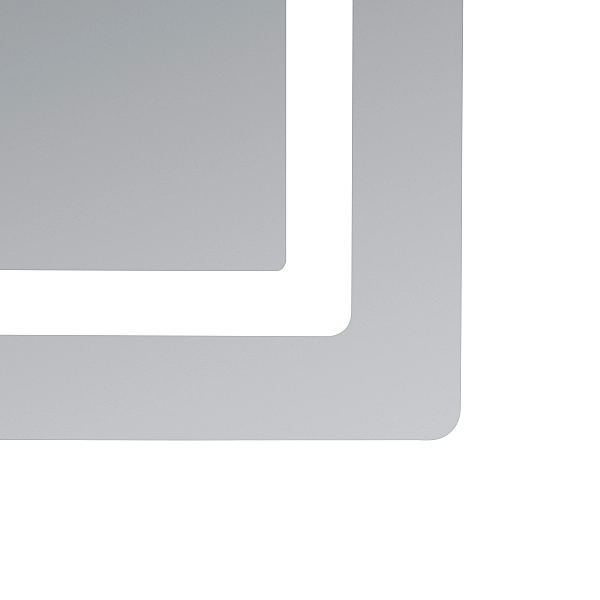 Зеркало Lidz Kubis (KU2) 700х800 с LED-подсветкой Touch, с антизапотеванием, с диммером, рег. яркости LD78LF904708048447 - Фото - 8