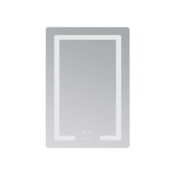 Дзеркало Lidz Kubis (KU2) 600х800 з LED-підсвічуванням Touch, з антизапотіванням, з димером, рег. яскравості LD78LF937608048449 - Фото - 3