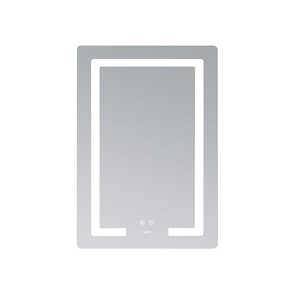 Дзеркало Lidz Kubis (KU2) 600х800 з LED-підсвічуванням Touch, з антизапотіванням, з димером, рег. яскравості LD78LF937608048449 - Фото - 4