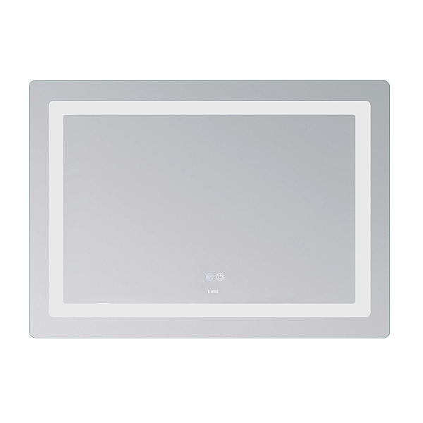 Зеркало Lidz Kubis (KU2) 1000х800 с LED-подсветкой Touch, с антизапотеванием, с диммером, рег. яркости LD78LF6141008048450 - Фото - 3