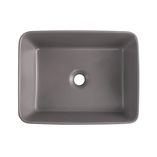 Комплект Qtap Tern Stone grey 3 в 1: підвісний унітаз Ultra Quiet + біде підвісне + раковина накладна QTTERSG49162 - Фото - 11