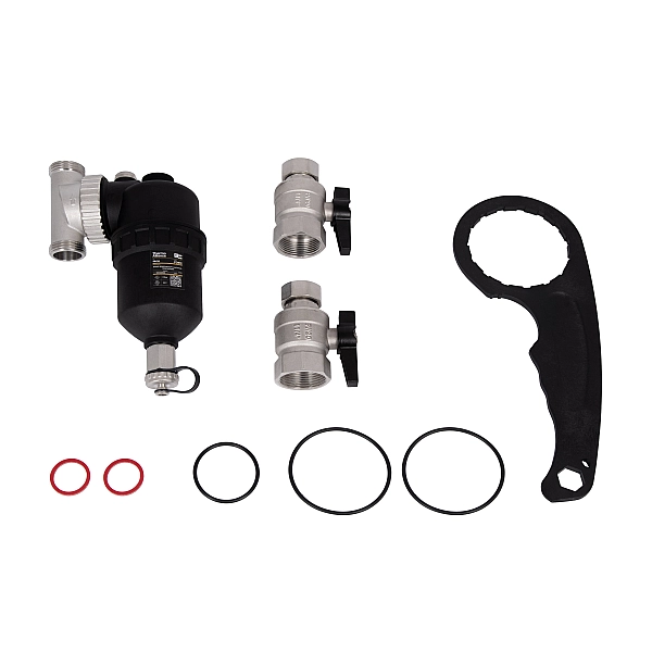 Фільтр-дешламатор Thermo Alliance Forte 1 1/4", поворотний (магнітний шламоуловлювач) TAF400G32 - Фото - 7