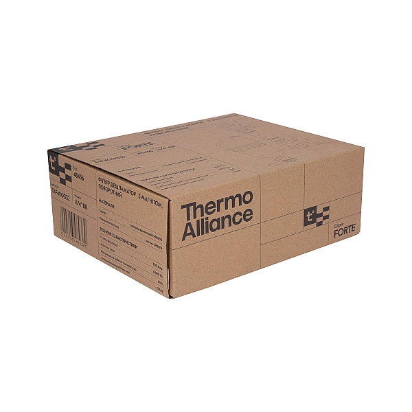 Фільтр-дешламатор Thermo Alliance Forte 1 1/4", поворотний (магнітний шламоуловлювач) TAF400G32 - Фото - 9