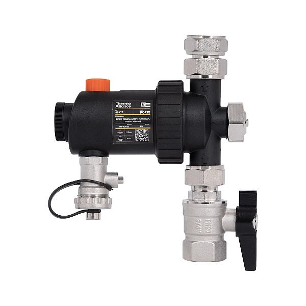 Фильтр-дешламатор Thermo Alliance Forte 3/4", универсальный (магнитный шламоуловитель) TAF410G20