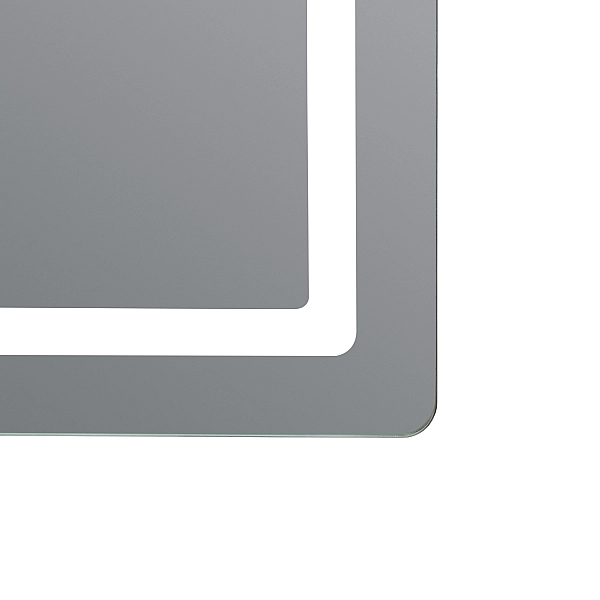 Зеркало Qtap Mideya (MI2) 600х800 с LED-подсветкой Touch, с антизапотеванием, диммером, рег. яркости QT2078F6080 - Фото - 4