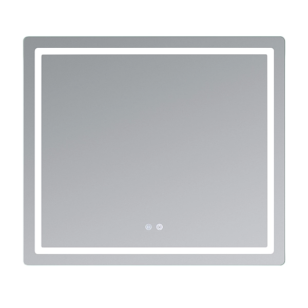 Дзеркало Qtap Mideya (MI2)  800х700 з LED-підсвічуванням Touch, з антизапотіванням, з димером, рег. яскравості QT2078NCF807048476 - Фото - 3