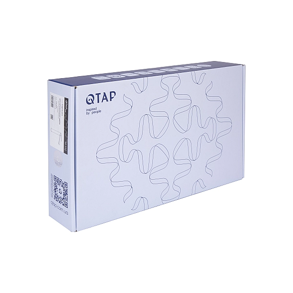 Змішувач для раковини високий Qtap Capricorn, Chrome (k26) QTCAP1060H102C48220 - Фото - 8