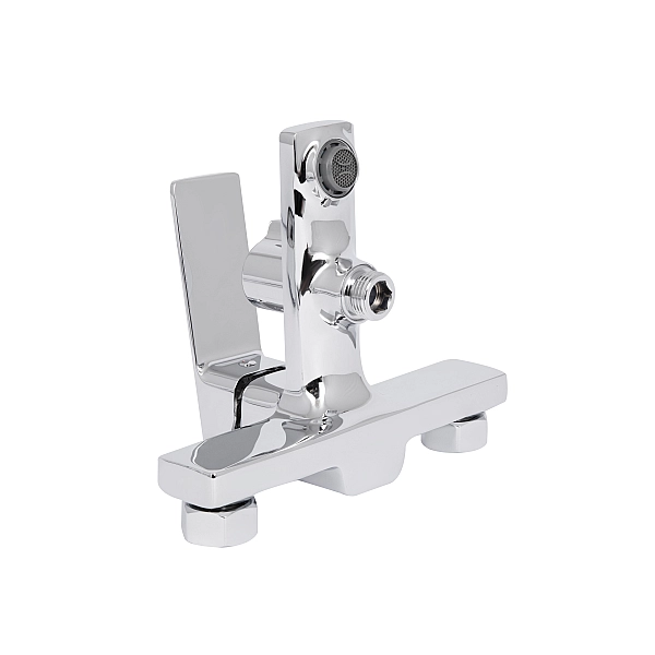 Смеситель для ванны Qtap Capricorn с душевым гарнитуром Chrome (k35) QTCAP3060102C48222 - Фото - 4