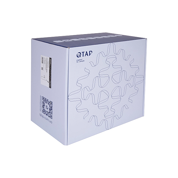 Смеситель для ванны Qtap Capricorn с душевым гарнитуром Chrome (k35) QTCAP3060102C48222 - Фото - 8