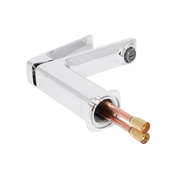 Змішувач для раковини низький Qtap Capricorn, Chrome (k26) QTCAP1060102C48219 - Фото - 5