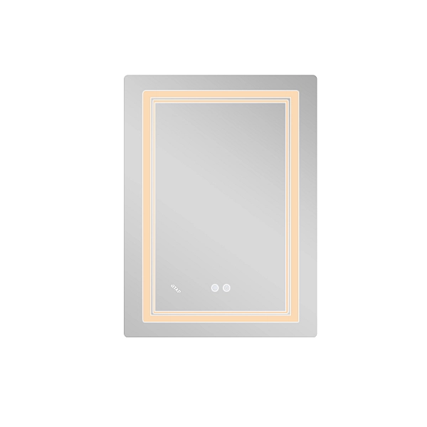 Дзеркало Qtap Cardinal (CA2) 600х800 з LED-підсвічуванням Touch, з антизапотіванням, з димером, рег. темп. кольору (3000-6500K) Reverse QT0478C608048453 - Фото - 4