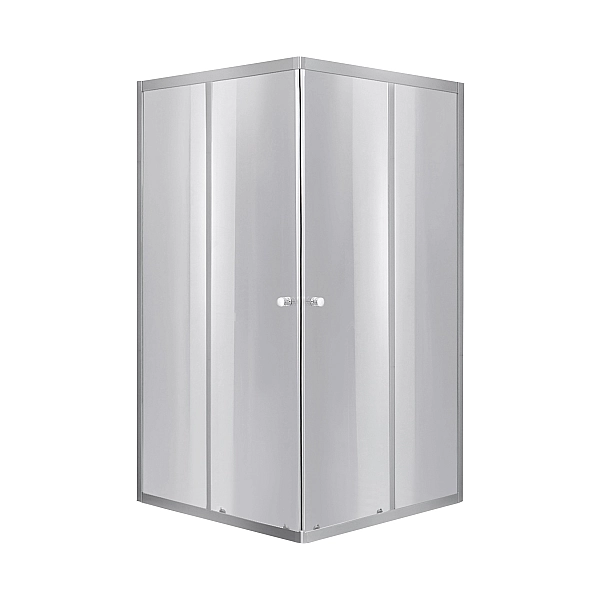 Душова кабіна Lidz Wawel SC90x90.SAT.LOW.DGR, скло темне тоноване 4 мм без піддона