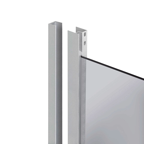 Lidz Набор: Душевая кабина Latwa SC90x90.SAT.LOW.DGR, полукруглая, стекло тонированное 4 мм + Душевой поддон Kapielka ST90x90x14 - Фото - 4