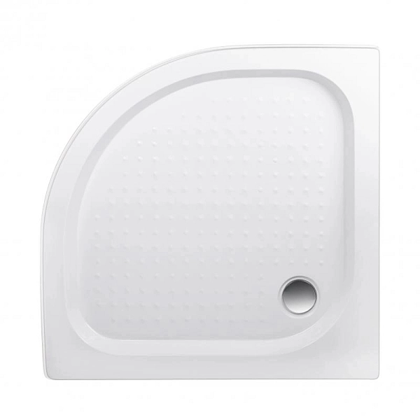 Lidz Набор: Душевая кабина Latwa SC90x90.SAT.LOW.DGR, полукруглая, стекло тонированное 4 мм + Душевой поддон Kapielka ST90x90x14 - Фото - 8