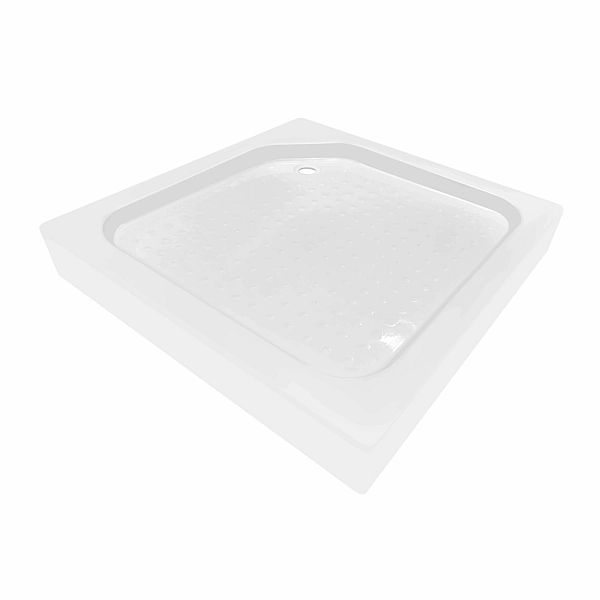 Lidz Набор: Душевая кабина Wawel SC90x90.SAT.LOW.DGR, квадратная, стекло тонированное 4 мм + Душевой поддон Kapielka ST90x90x14 - Фото - 8