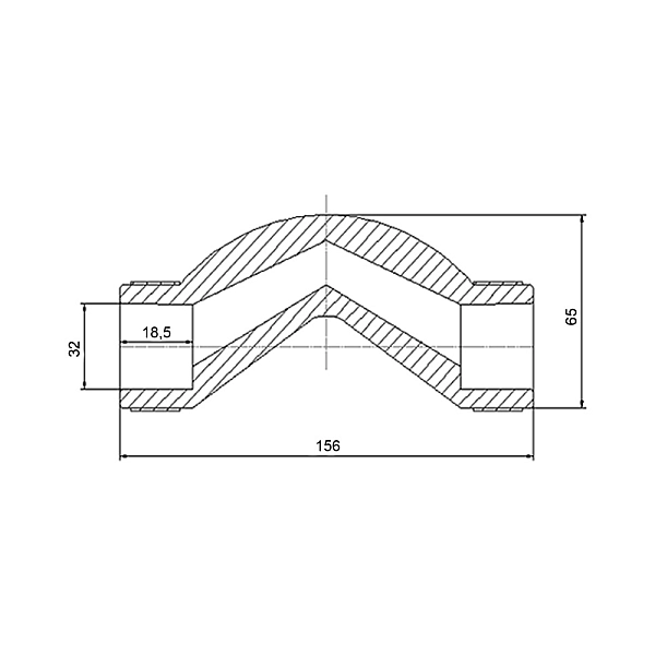 Обвод короткий PPR Blue Ocean 32 - Фото - 2