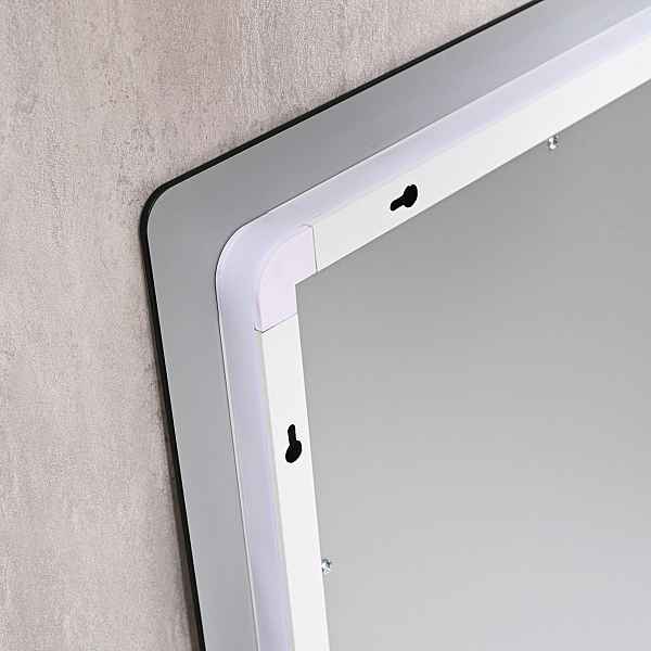 Дзеркало Qtap Taurus (TA2) 1200×800 мм з LED-підсвічуванням Touch, з антизапотіванням, з димером, рег. темп. кольору (3000-6500K) QTTAU120080048960 - Фото - 5