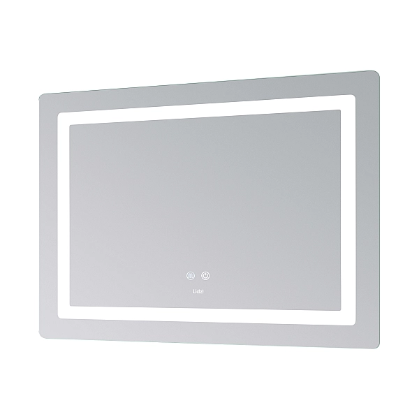 Зеркало Lidz Kubis (KU2) 1200х800 с LED-подсветкой Touch, с антизапотеванием, с диммером, рег. яркости LDKUB120080049007 - Фото - 5