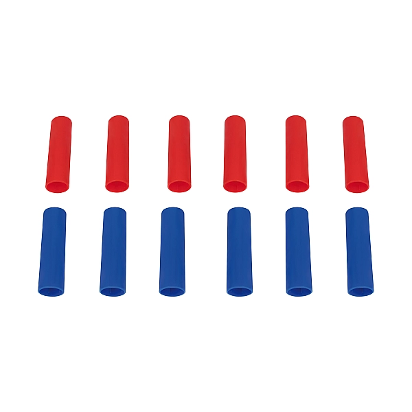 Комплект защитных втулок Thermo Alliance Standart на теплоизоляцию для трубы 16 мм (красная/синяя, 12 шт) + наклейки - Фото - 3