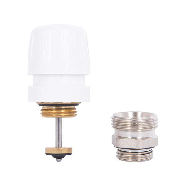 Кран термостатический для коллектора латунного Thermo Alliance Standart 1/2"х3/4" SF012 - Фото - 2
