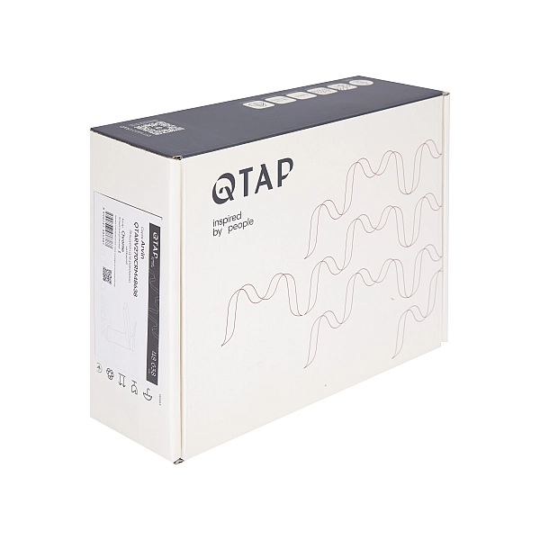 Змішувач для раковини низький Qtap Arvin  QTARV270CRM48638 Chrome - Фото - 8