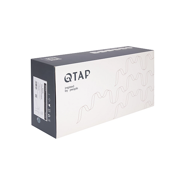 Змішувач для ванни Qtap Nando з довгим поворотним виливом та душовим гарнітуром QTNAN260CRM48652 Chrome - Фото - 8