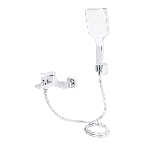 Смеситель для ванны Qtap Nando с душевым гарнитуром QTNAN259CRM48651 Chrome - Фото - 3