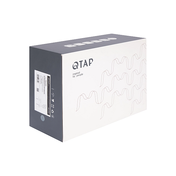 Смеситель для ванны Qtap Nando с душевым гарнитуром QTNAN259CRM48651 Chrome - Фото - 7