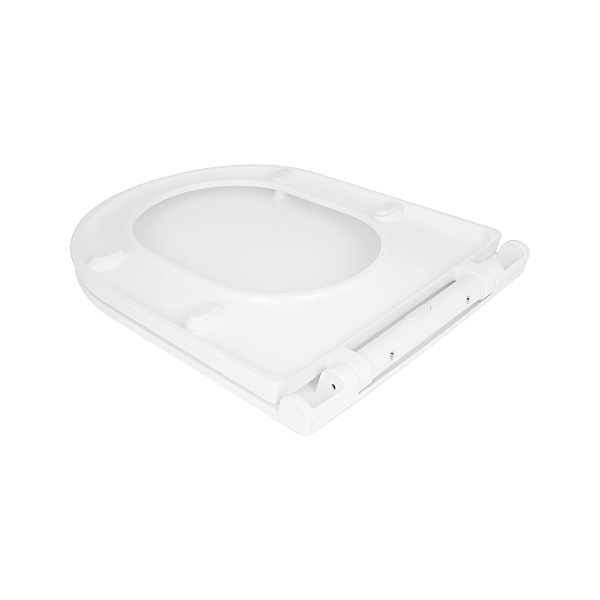 Сиденье для унитаза Qtap (Kolibri) 455×360×30 мм, White, с микролифтом Slim Duroplast, Quick Release QTST179W49488 - Фото - 3
