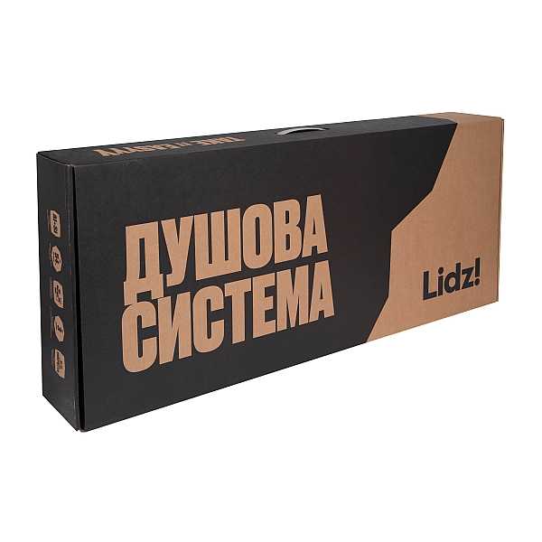 Душевая система универсальная Lidz Latwa 1031 на три потребителя (с изливом) (k35) Chrome LDLAT1031CRM48993 - Фото - 9