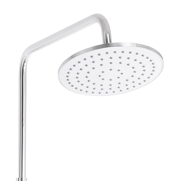 Душевая система универсальная Lidz Latwa 1031 на три потребителя (с изливом) (k35) White LDLAT1031WHI48994 - Фото - 7