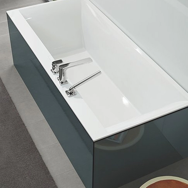 uBQ170SQE2DV-01 SQUARO EDGE 12 Ванна 170х75см, білий (1 сорт) - Фото - 5