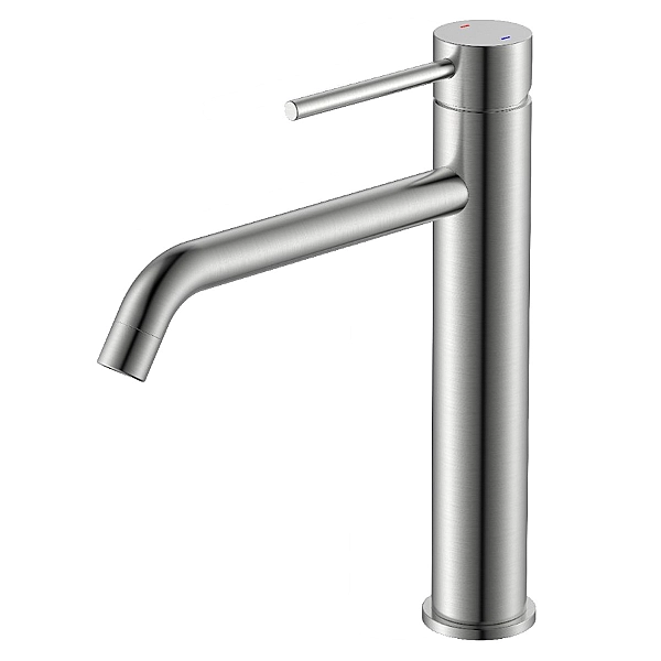 550533N Flow Змішувач д/раковини, високий, brushed nickel (1 сорт) - Фото - 2
