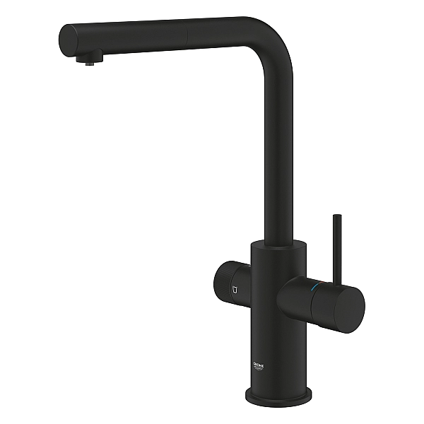 30590KF0 GROHE Blue Pure Minta Змішувач для кухні для подачі технічної і фільтрованої води, phantom black (1 сорт) - Фото - 2