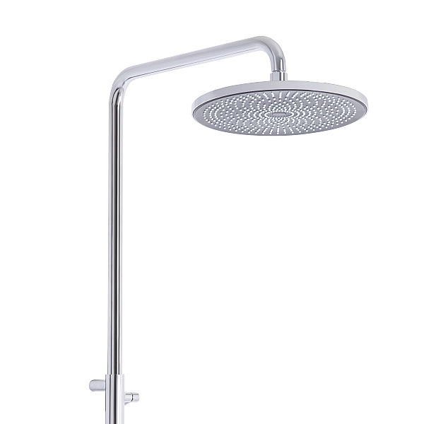 Душова система універсальна Qtap Sloup термостатична на два споживача QTSL57103ONC Chrome - Фото - 5