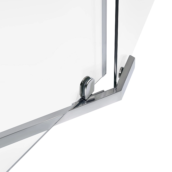 Душова кабіна Lidz Dozorca SC90x90.CRM.LOW.TR, скло прозоре 6 мм без піддона - Фото - 6