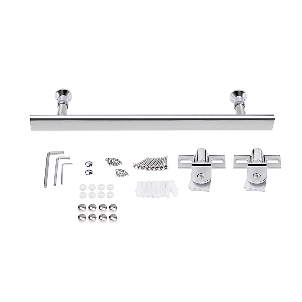 Душова кабіна Lidz Dozorca SC90x90.CRM.LOW.TR, скло прозоре 6 мм без піддона - Фото - 7