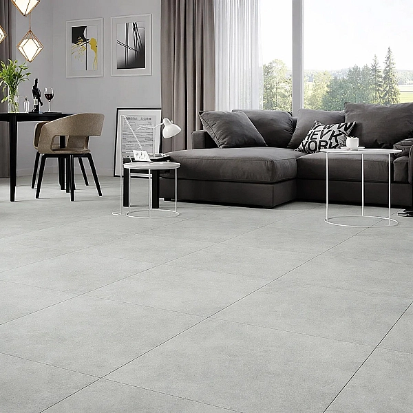 ALFIO LIGHT GREY MATT RECT (1 сорт) - Фото - 2