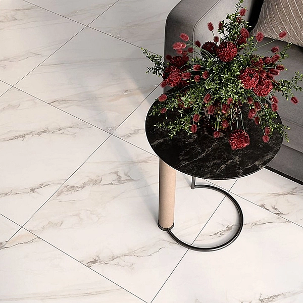 RIVIERA WHITE SATIN RECT (1 сорт)