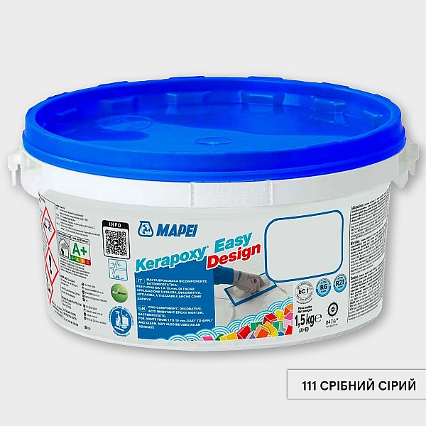 Клей-зат Kerapoxy Easy Design 0111/1,5кг (1 сорт)