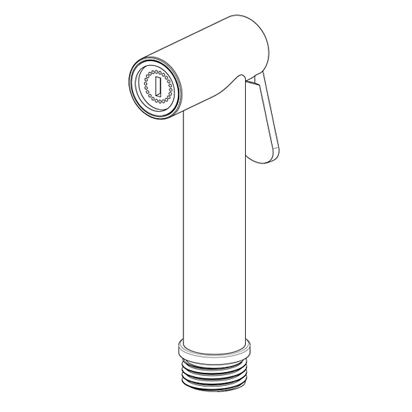 ZDUP128ST TWEET LOCK Набір гігієнічного душу прихованого монтажу, сталь (1 сорт) - Фото - 3