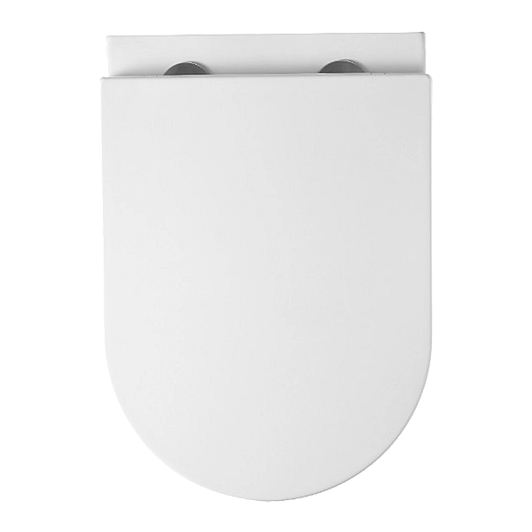 DCA0530111W Calma Унітаз підвісний 515x355x365mm з кришкою soft-close, Vortex Flush, білий глянець (1 сорт) - Фото - 5