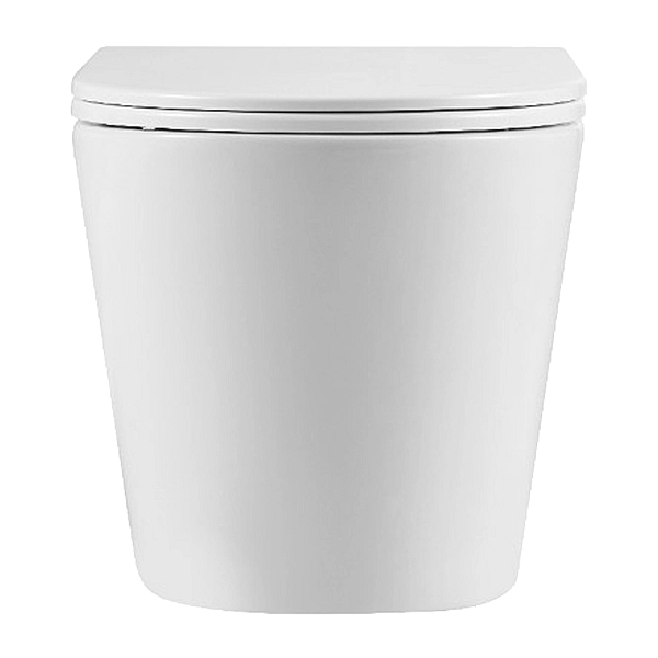 DCA0530111W Calma Унітаз підвісний 515x355x365mm з кришкою soft-close, Vortex Flush, білий глянець (1 сорт) - Фото - 3