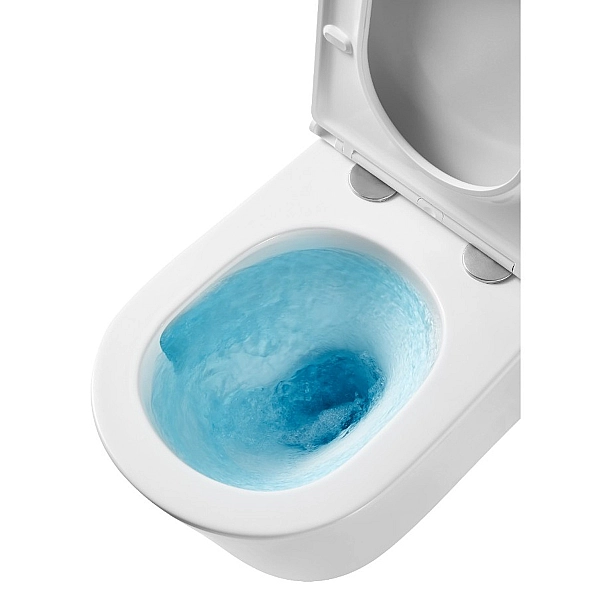 DCA0530111W Calma Унітаз підвісний 515x355x365mm з кришкою soft-close, Vortex Flush, білий глянець (1 сорт) - Фото - 17
