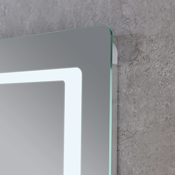 Дзеркало Mixxus STYLE MR03-80x60 з Led Touch, Anti-fog, димером, регулятором яскравості, годинником (MI6005) - Фото - 10