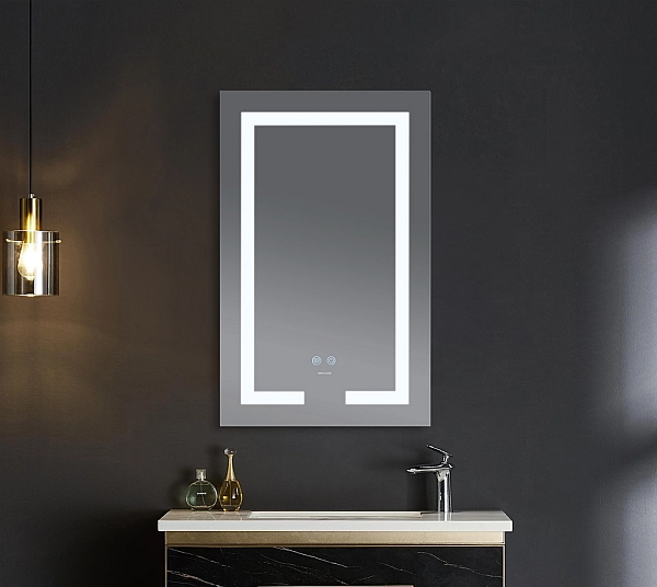 Дзеркало Mixxus HARD MR07-50x80 з Led Touch, Anti-fog, димером, регулятором яскравості (MX9992) - Фото - 5